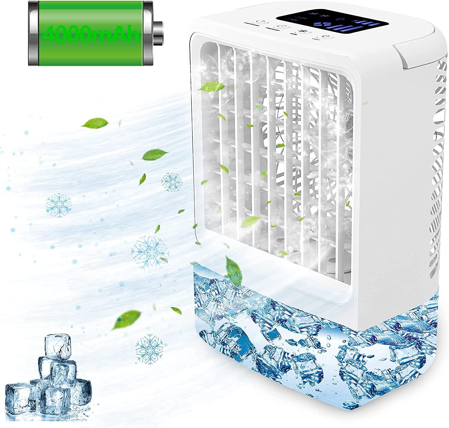 Spornit Portable Anti-Leak Mini Air Conditioners H2106 - White by Spornit - Refurbished - Very Good condition - US$48.49