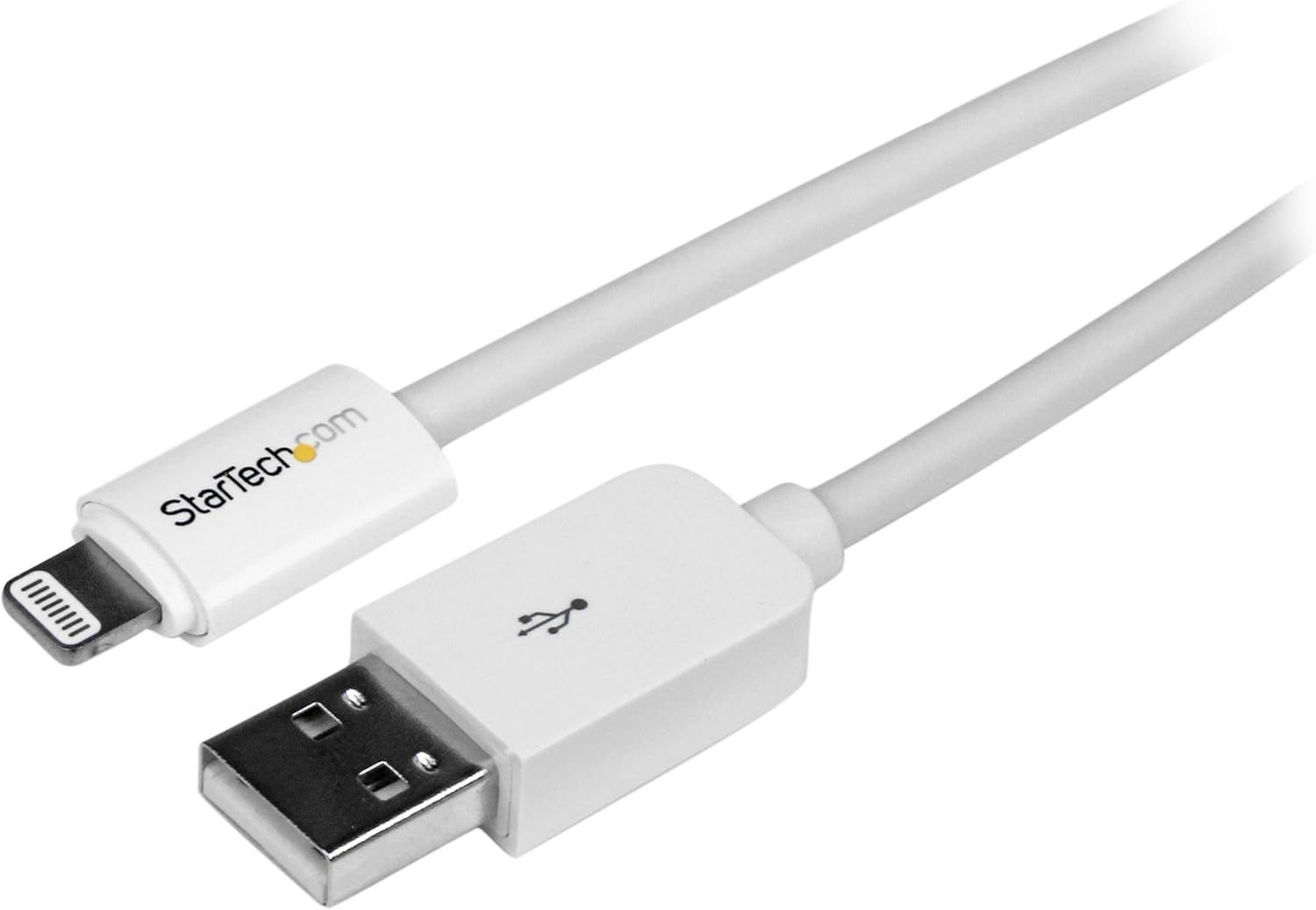 StarTech.com USB 3m (10ft) Long Apple 8-pin Lightning Connector - White by StarTech.com - Image 2