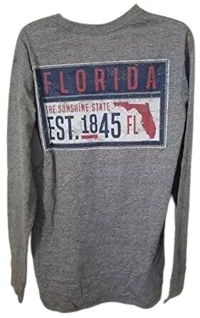 State Seal Men's Som Long Sleeve Tee XL - Grey Heather by State Seal - Image 2