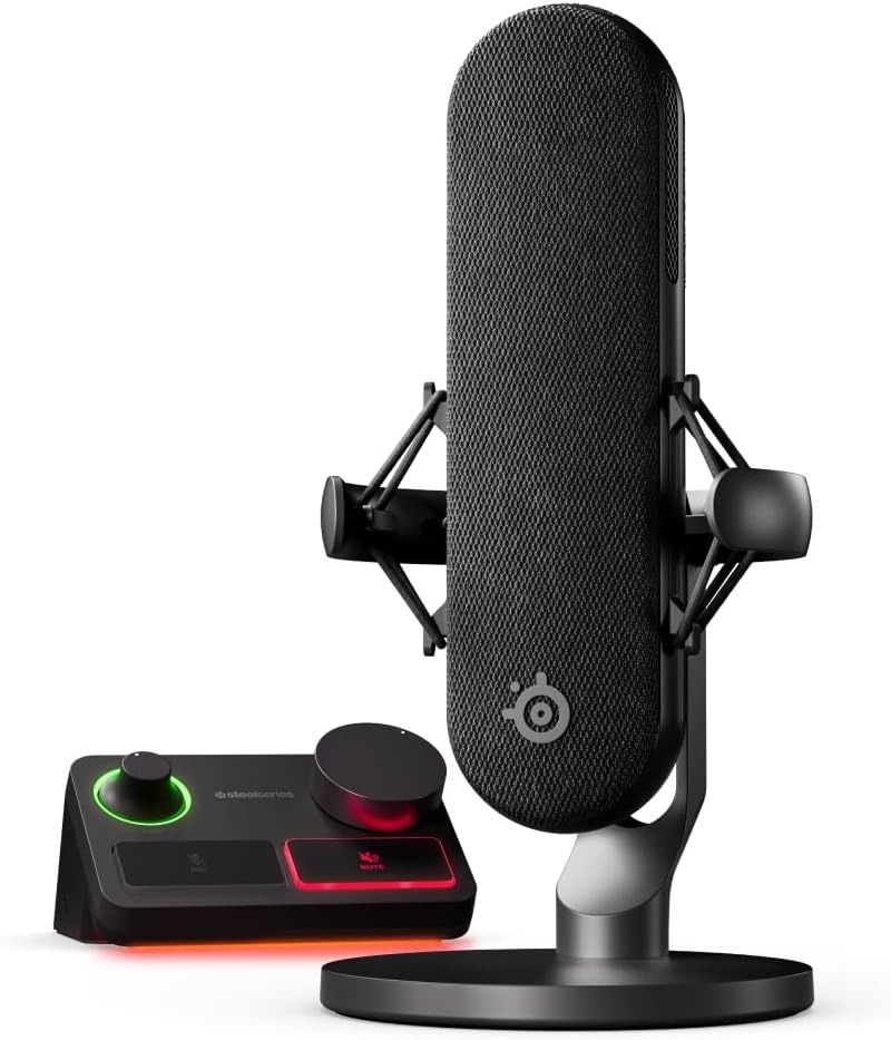 SteelSeries Alias Pro Kit XLR Mic + Stream Mixer for Gaming - Black by SteelSeries - Image 2