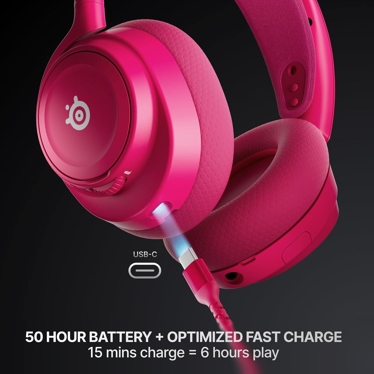 SteelSeries Arctis Nova 7 Gen 2 Wireless Gaming Headset - Magenta by SteelSeries - Refurbished - Like New condition - Image 10