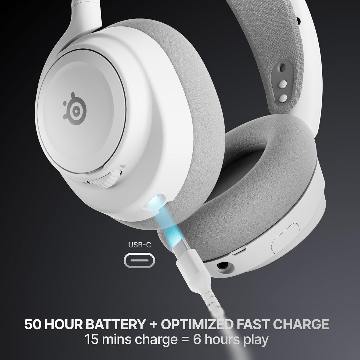 SteelSeries Arctis Nova 7P Gen 2 Wireless Gaming Headset - White by SteelSeries - Refurbished - Like New condition - Image 10