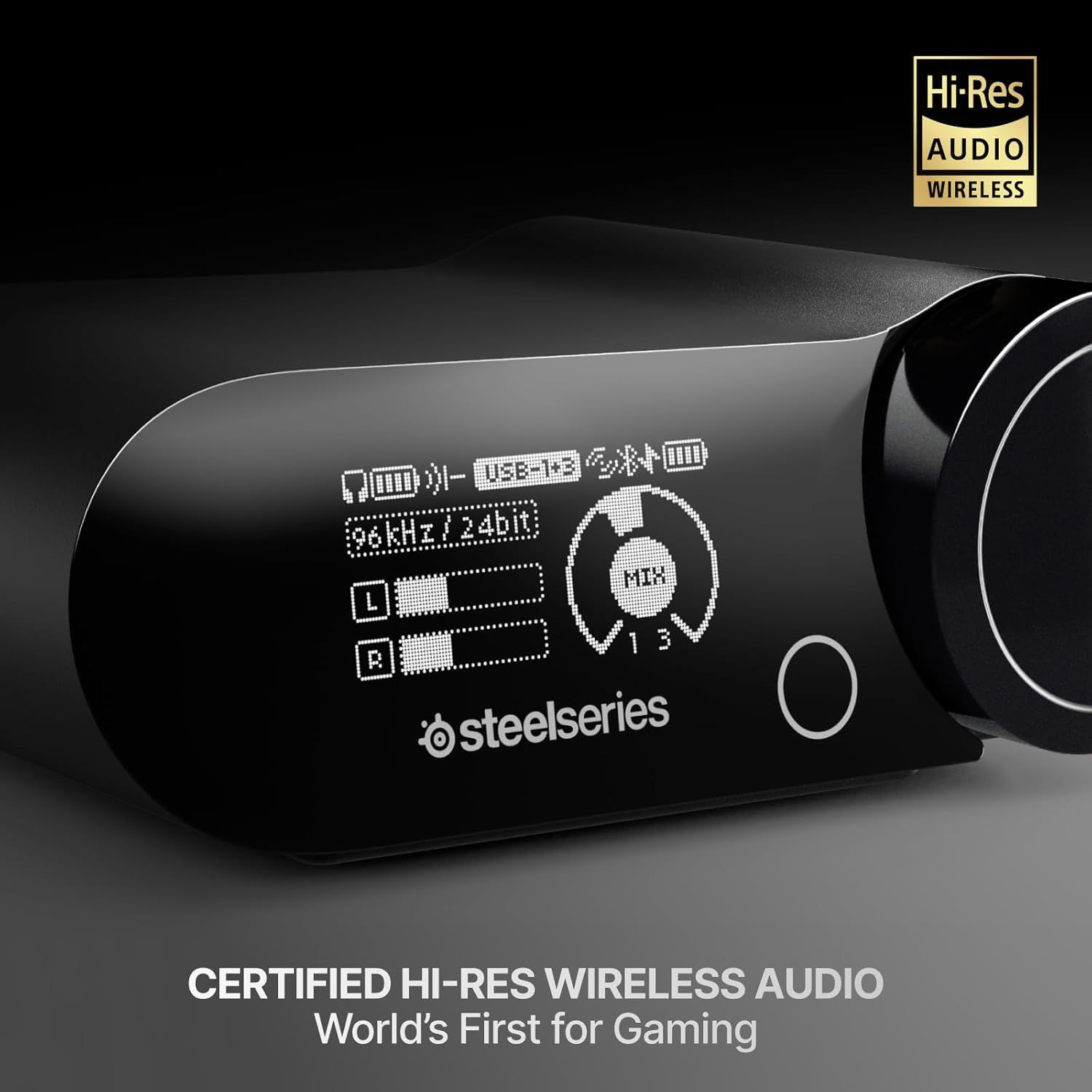 SteelSeries Arctis Nova Elite Wireless Gaming Headset - Obsidian by SteelSeries - Image 9