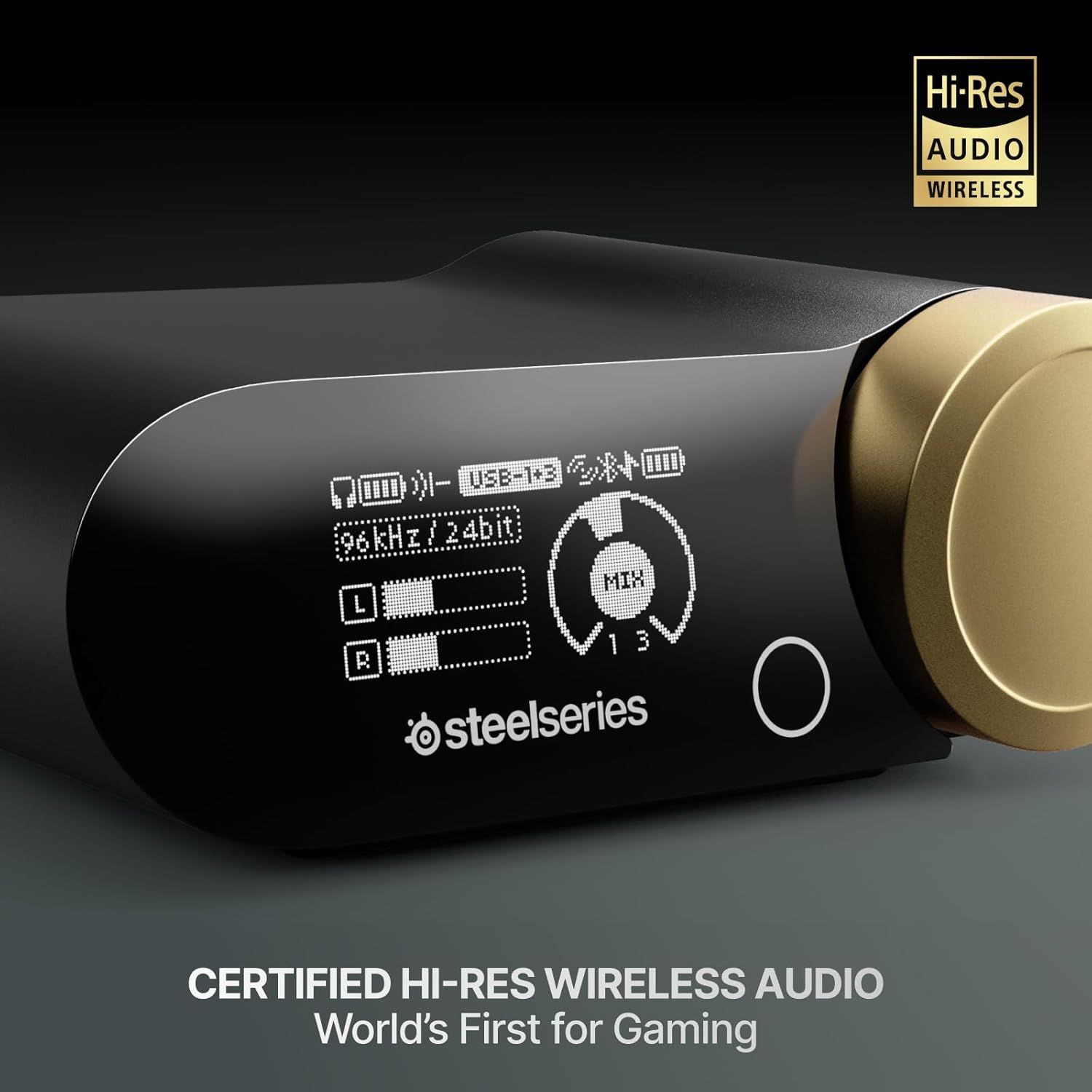 SteelSeries Arctis Nova Elite Wireless Gaming Headset - Sage & Gold by SteelSeries - Image 9