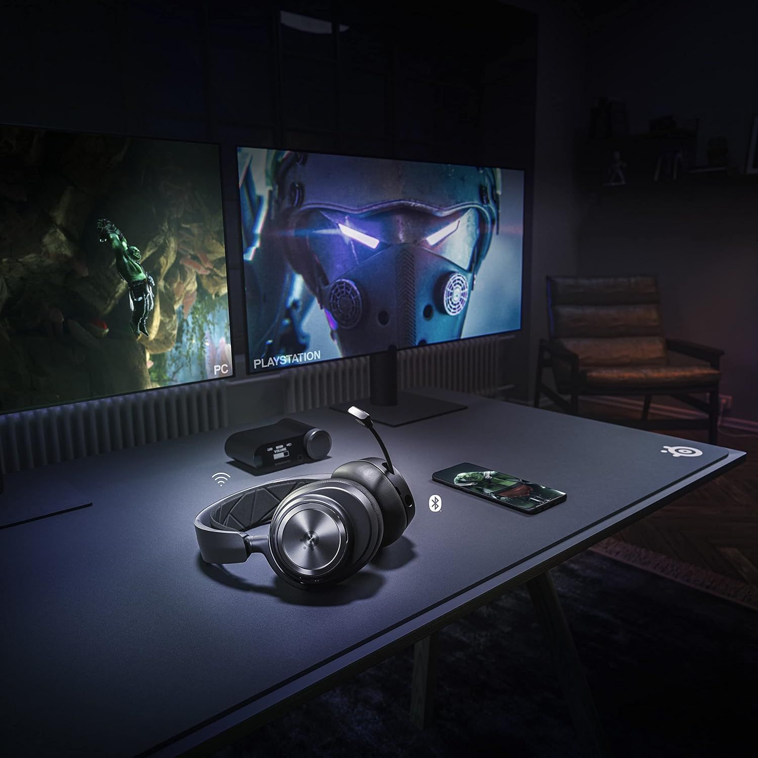 SteelSeries Arctis Nova Pro Wireless Gaming Headset for PC - Black by SteelSeries - Refurbished - Like New condition - Image 16