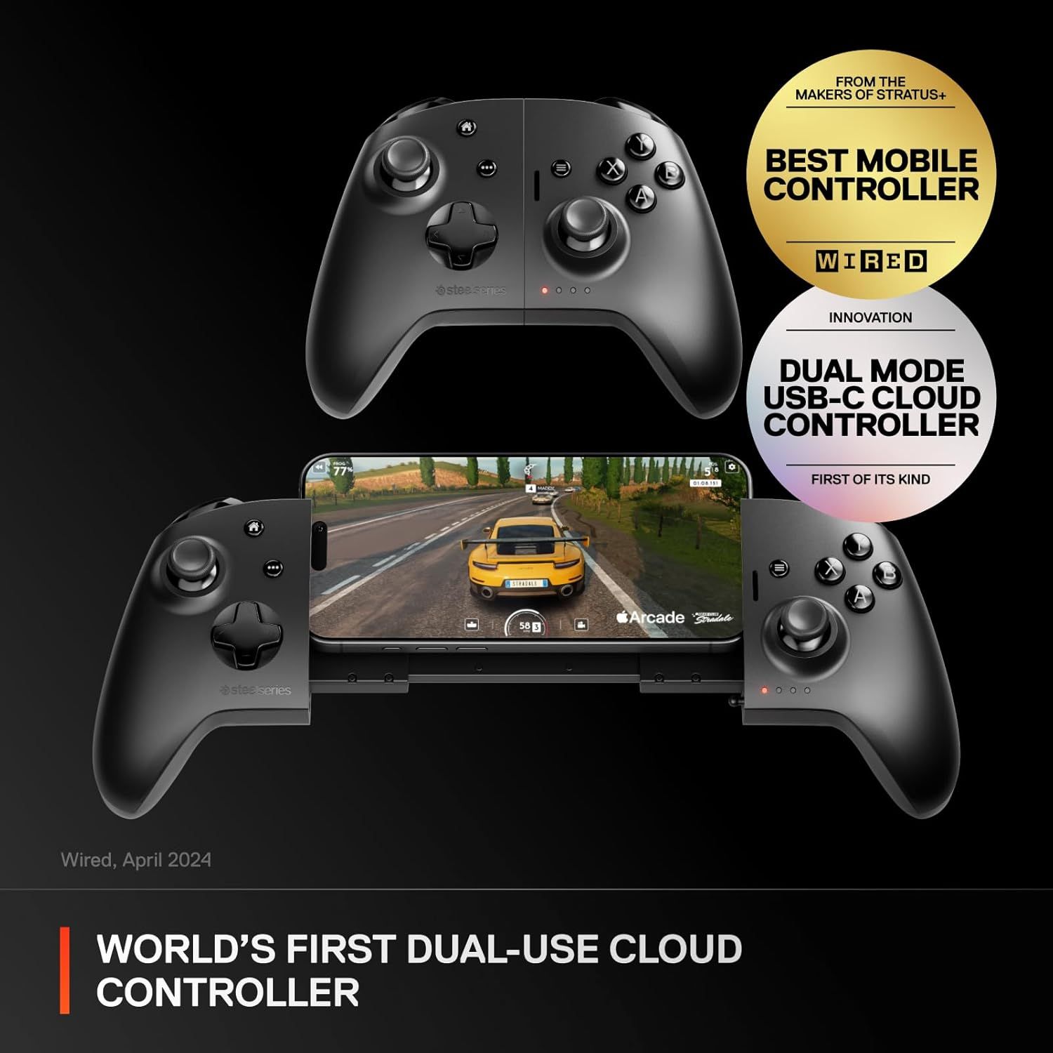 SteelSeries Nimbus Cloud Dual Mode Controller - Black by SteelSeries - Image 14