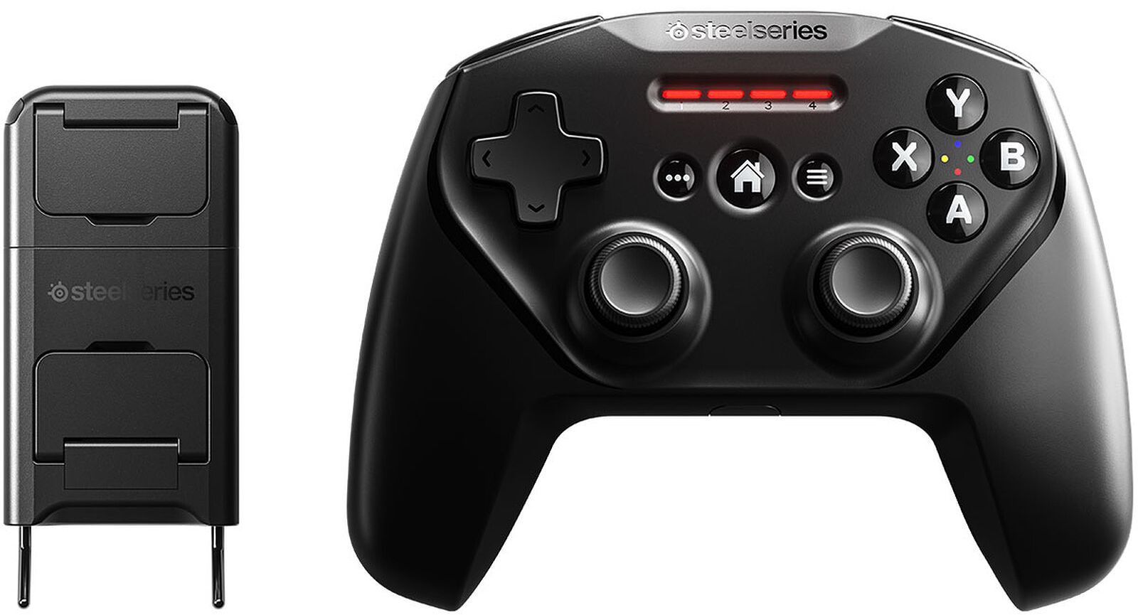 SteelSeries Nimbus+ Wireless Gaming Controller - Black by SteelSeries - Refurbished - Very Good condition - US$71.48