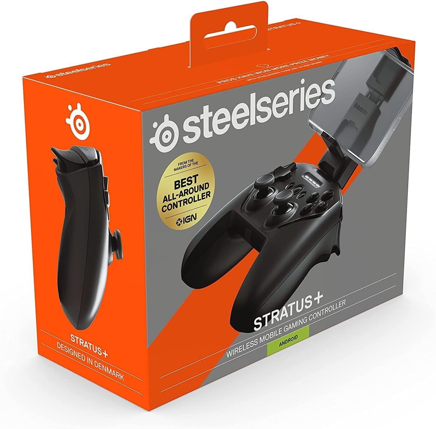 SteelSeries Stratus+ Bluetooth Gaming Controller for Android & Windows - Black by SteelSeries - Image 3