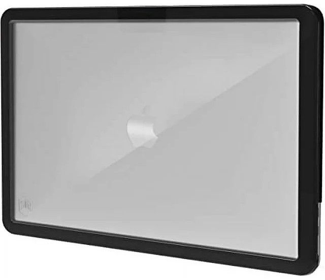 STM Dux Ultra Protective Laptop Case for Macbook Pro 13" - Black/Clear by STM - Image 2