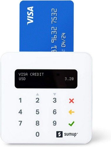 SumUp Plus NFC RFID Credit Card Reader - White by SumUp - Refurbished - Like New condition - Image 2