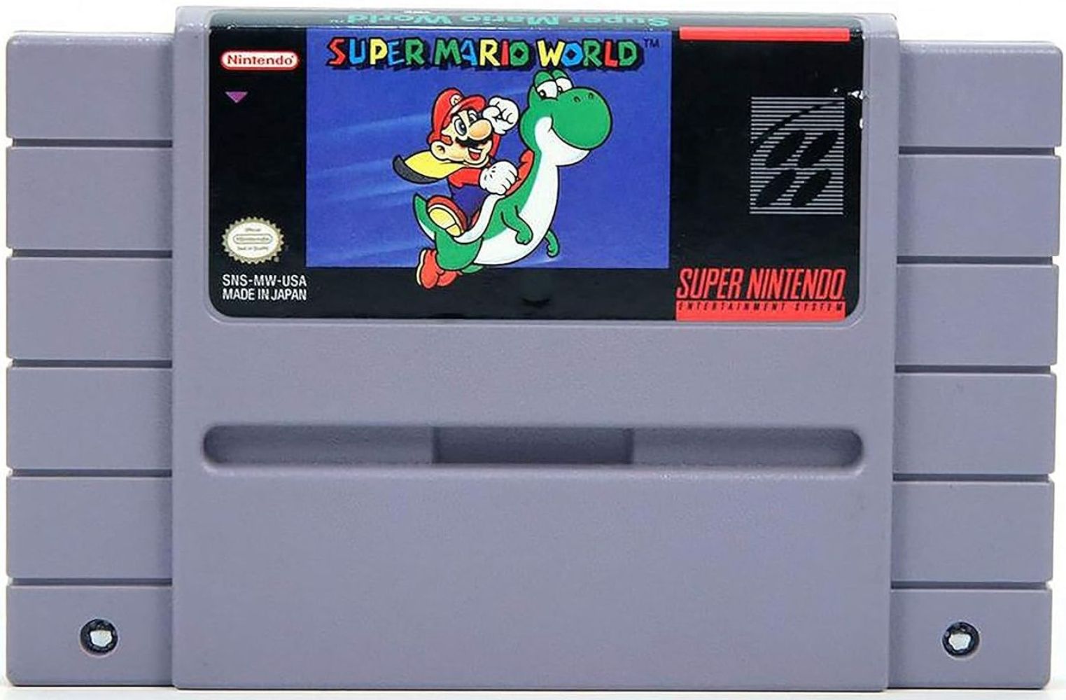 Super Nintendo SNES Bundle with Super Mario World - Gray by Nintendo - Image 6