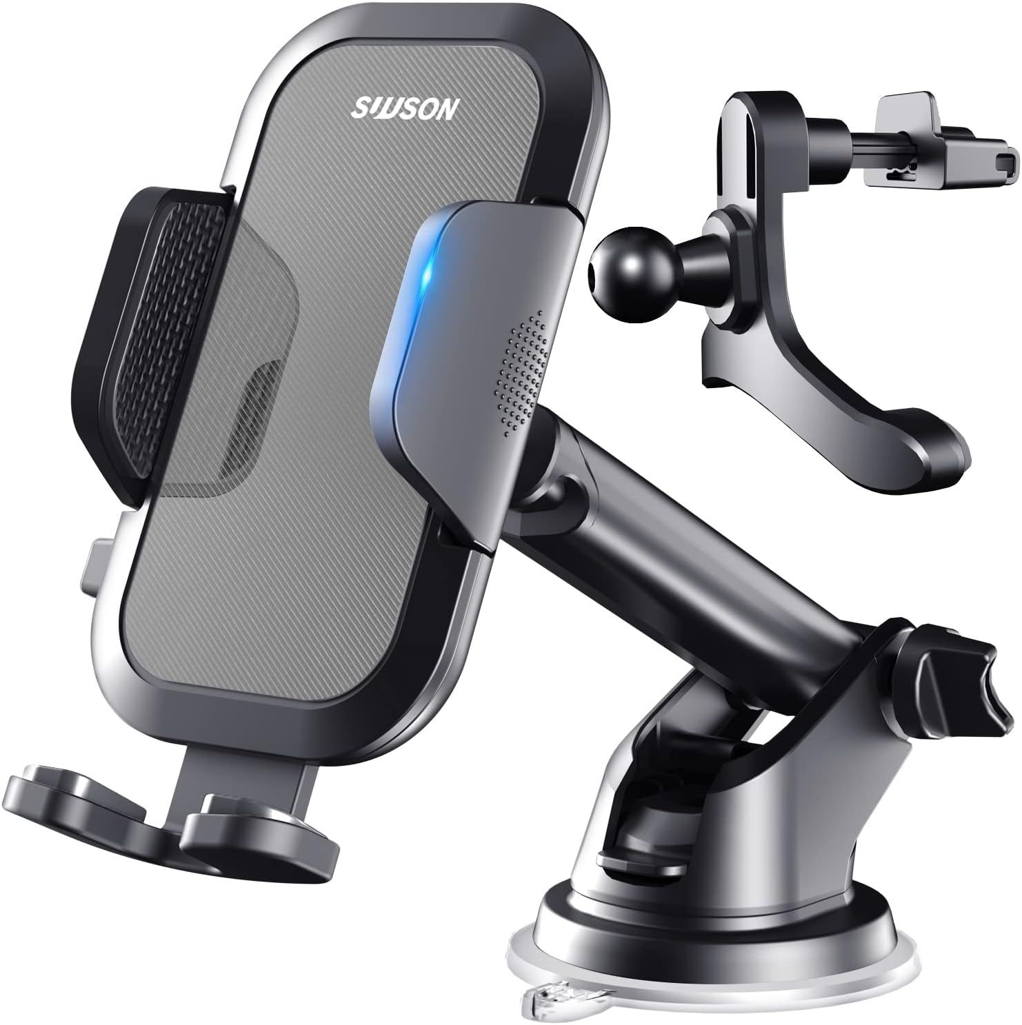 Suuson 3-in-1 Car Phone Holder Mount YYBK-18 - Black by Suuson - Refurbished - Very Good condition - US$21.63