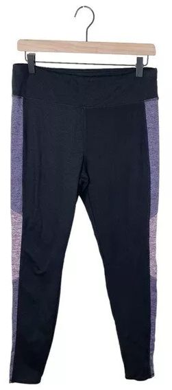 Tangerine Serene Women's Colorblock Pull On Legging S - Black Heather/Plum Heather by Tangerine - Refurbished - Brand New condition - US$20.98