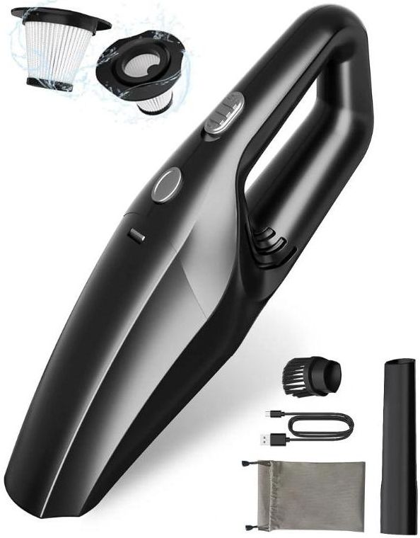 Tapify Cordless Handheld Vacuum Cleaner - Black by Tapify - Refurbished - Very Good condition - US$52.54