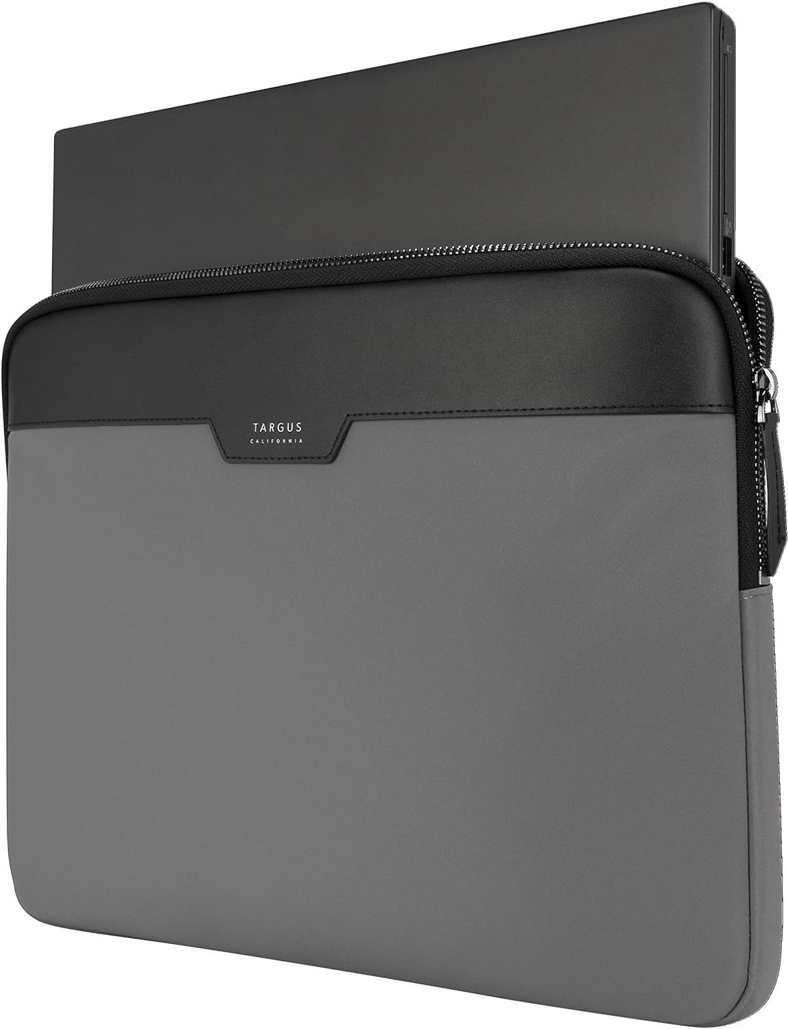 Targus Newport Modern Style Sleeve with Durable Water-Repellent Nylon TSS100104GL - Gray by Targus - Refurbished - Very Good condition - Image 5