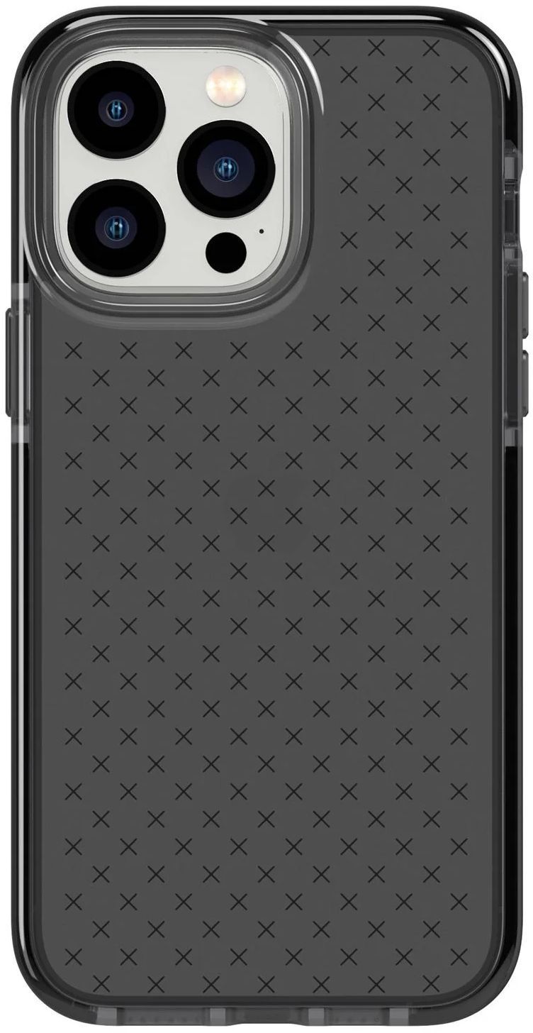 Tech21 Evo Check Flexible Gel Phone Case for iPhone 14 Pro Max - Smokey/Black by Tech21 - Refurbished - Very Good condition - US$8.73