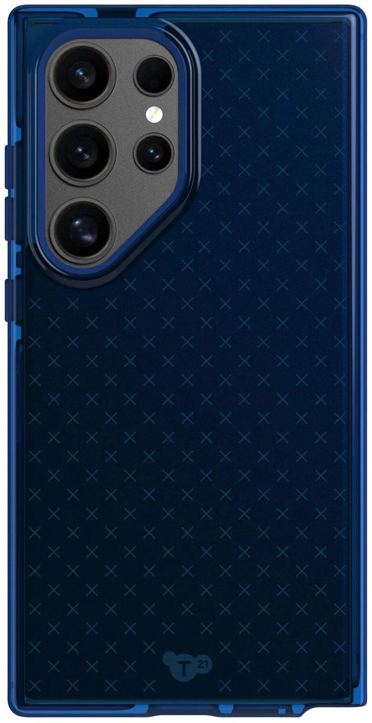 Tech21 Evo Check Phone Case for Galaxy S24 Ultra - Cobalt Blue by Tech21 - Refurbished - Brand New condition - US$8.78
