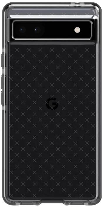 Tech21 Evo Check Phone Case for Google Pixel 6a - Smokey Black by Tech21 - Refurbished - Brand New condition - US$20.98