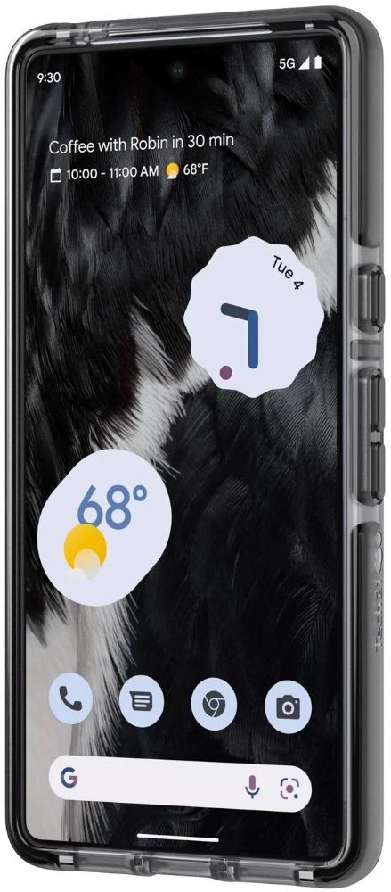 Tech21 EvoCheck Phone Case for Google Pixel 7 - Smokey Black by Tech21 - Image 6