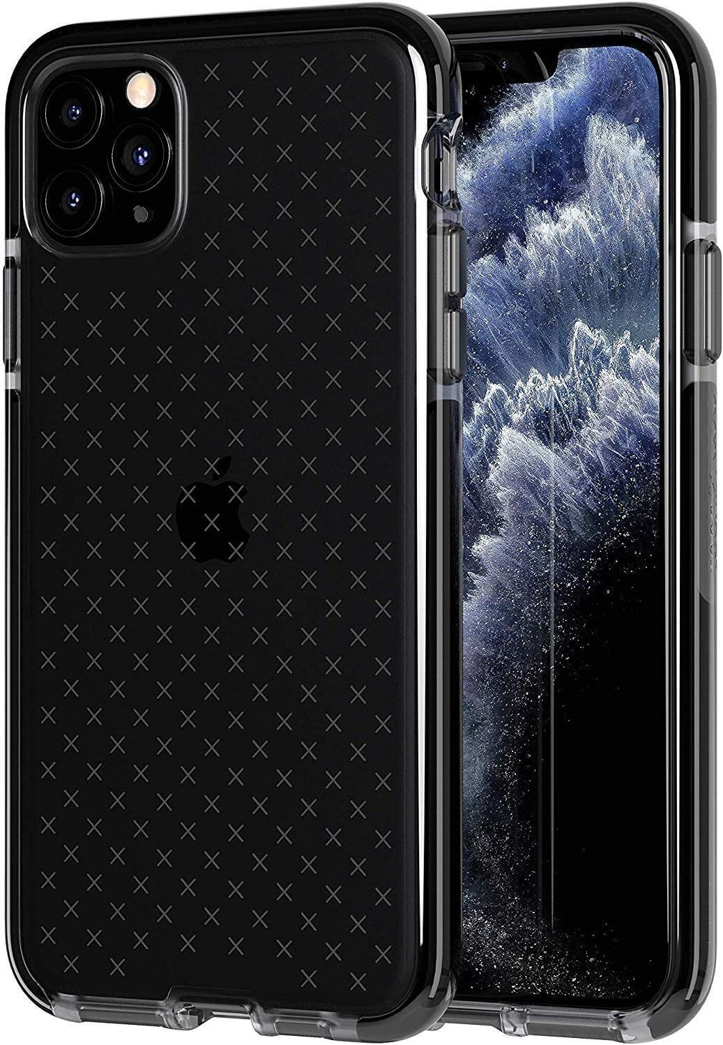 Tech21 Evo Check Phone Case for iPhone 11 Pro Max - Smokey Black by Tech21 - Refurbished - Good condition - US$19.99