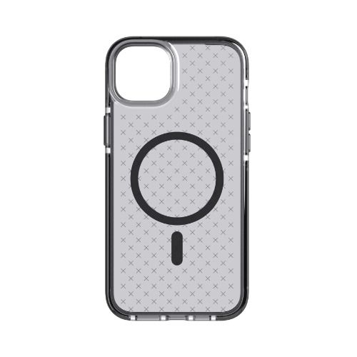 Tech21 Evo Check Phone Case for iPhone 14 (MagSafe) - Smokey Black by Tech21 - Refurbished - Very Good condition - US$26.98