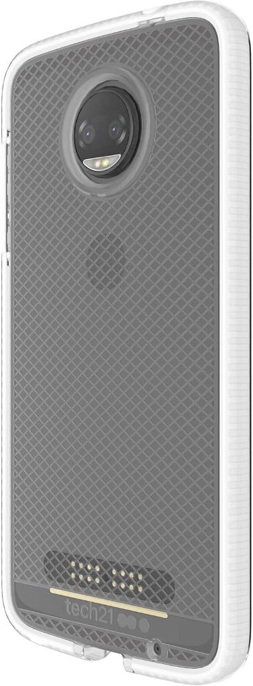 Tech21 EvoCheck Phone Case for Motorola Moto Z2 Force - Clear/White by Tech21 - Refurbished - Brand New condition - Image 9