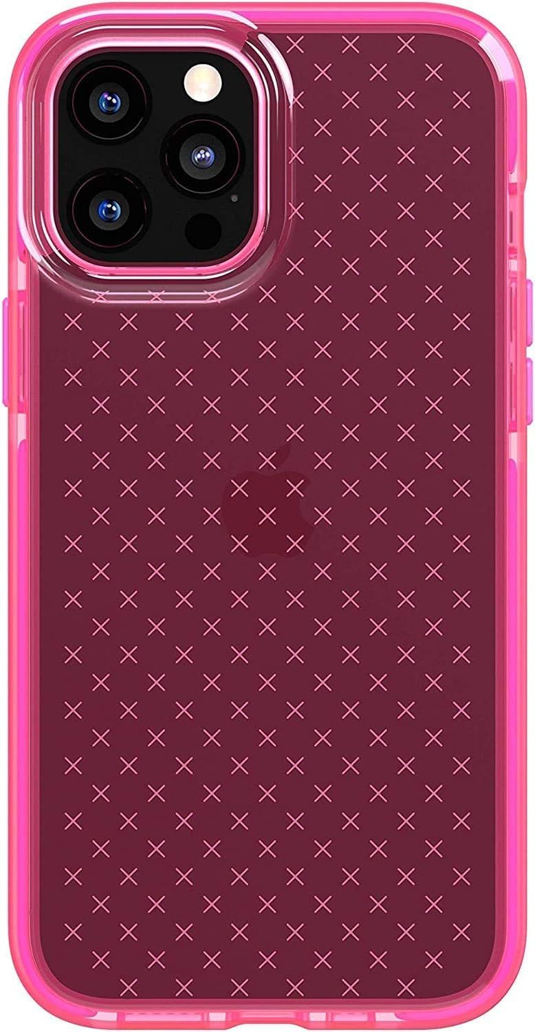 Tech21 Evo Check Series Flexible Gel Phone Case for Apple iPhone 12 Pro Max - Luminous Pink by Tech21 - Refurbished - Brand New condition - US$8.78