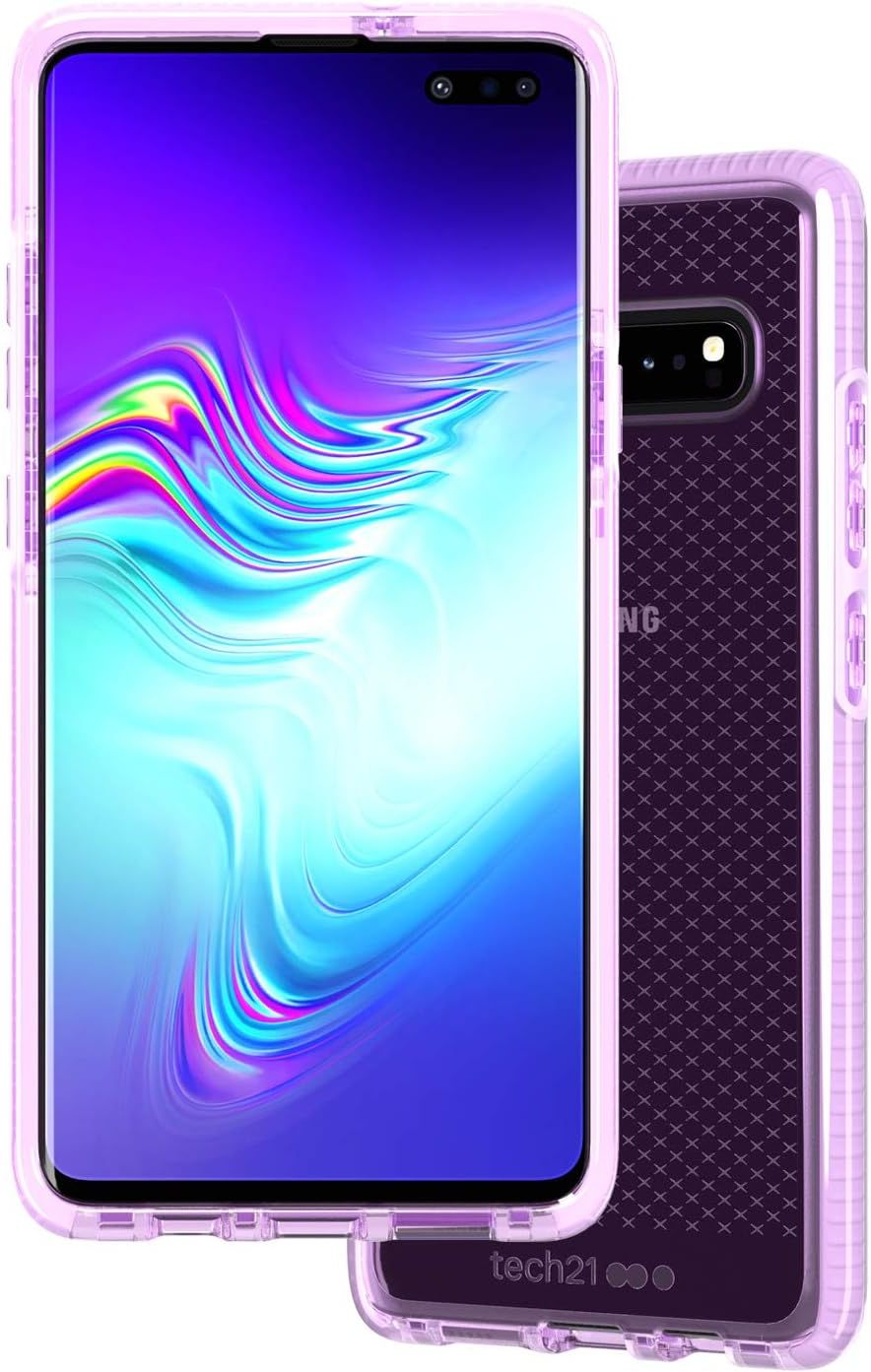 Tech21 Evo Check Series Phone Case for Galaxy S10 (5G) - Orchid Purple by Tech21 - Refurbished - Brand New condition - Image 2