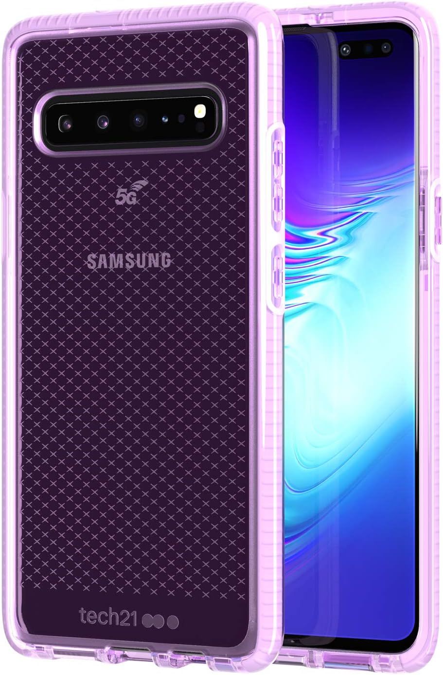Tech21 Evo Check Series Phone Case for Galaxy S10 (5G) - Orchid Purple by Tech21 - Refurbished - Brand New condition - Image 4