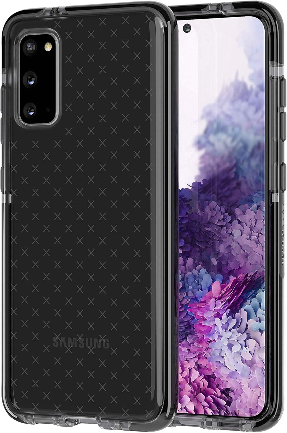 Tech21 Evo Check Series Gel Phone Case for Galaxy S20+ (5G) - Smokey Black by Tech21 - Refurbished - Brand New condition - Image 3