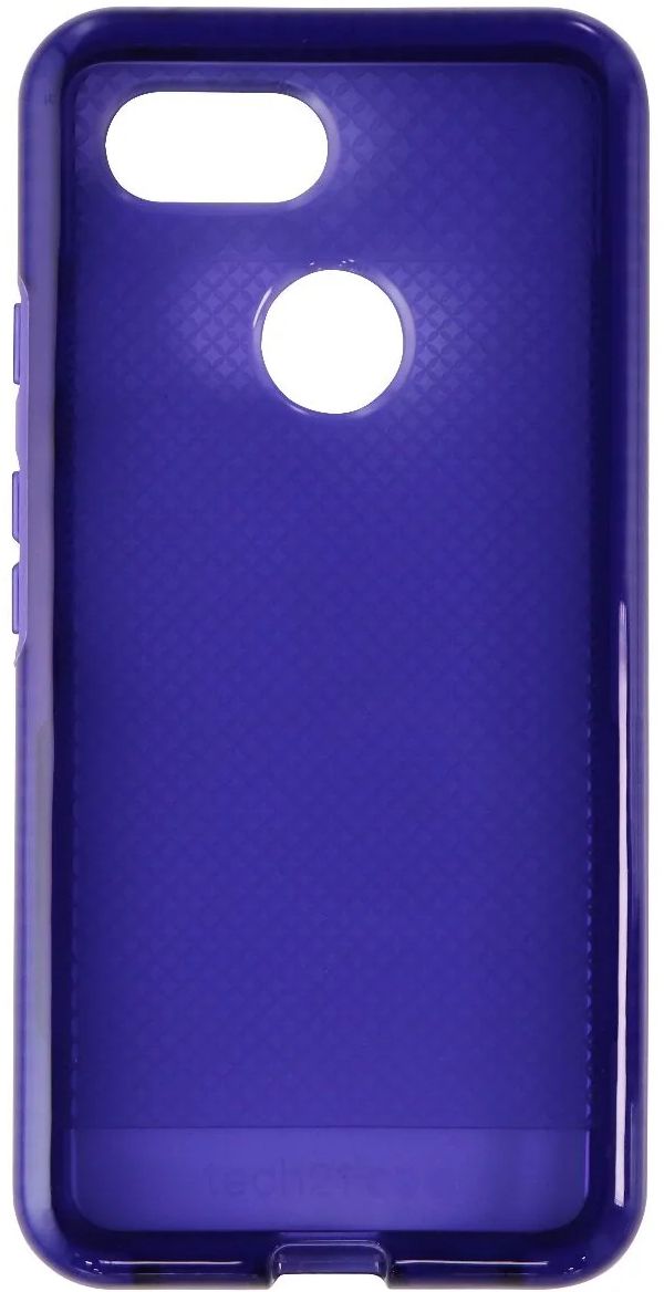 Tech21 Evo Check Series Gel Phone Case for Google Pixel 3 - Ultra Violet Purple by Tech21 - Refurbished - Brand New condition - US$8.78
