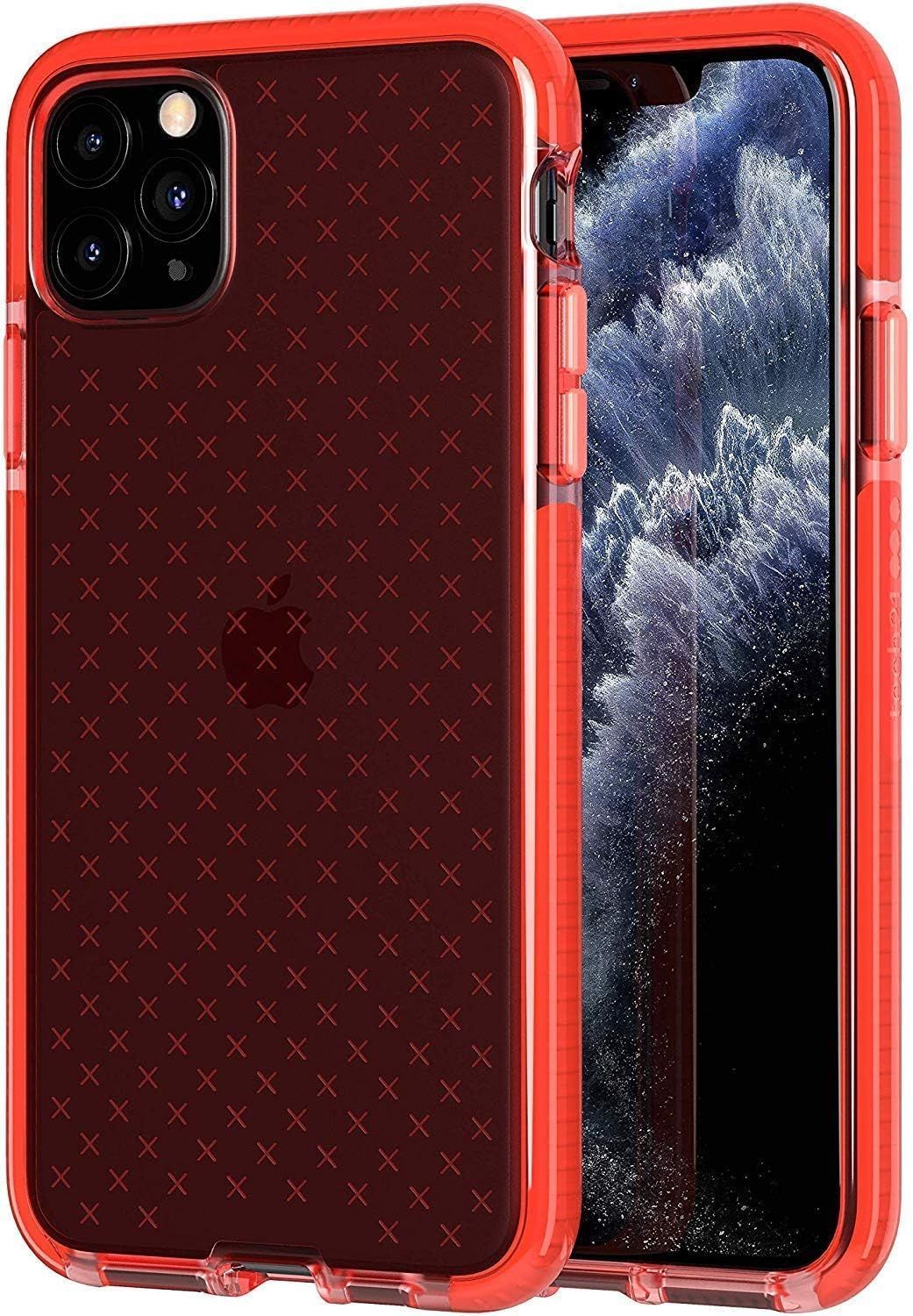 Tech21 Evo Check Series Gel Phone Case for iPhone 11 Pro Max - Coral My World by Tech21 - Refurbished - Brand New condition - Image 4