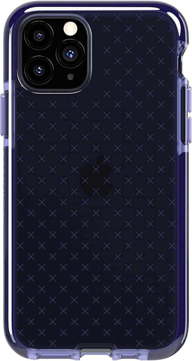 Tech21 Evo Check Series Gel Phone Case for iPhone 11 Pro Max - Indigo by Tech21 - Refurbished - Very Good condition - US$8.78