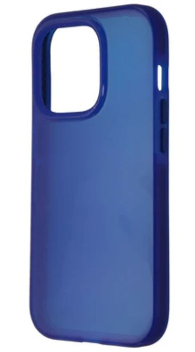 Tech21 EvoCheck Series Gel Phone Case for iPhone 14 Pro - Blue by Tech21 - Refurbished - Very Good condition - US$10.43