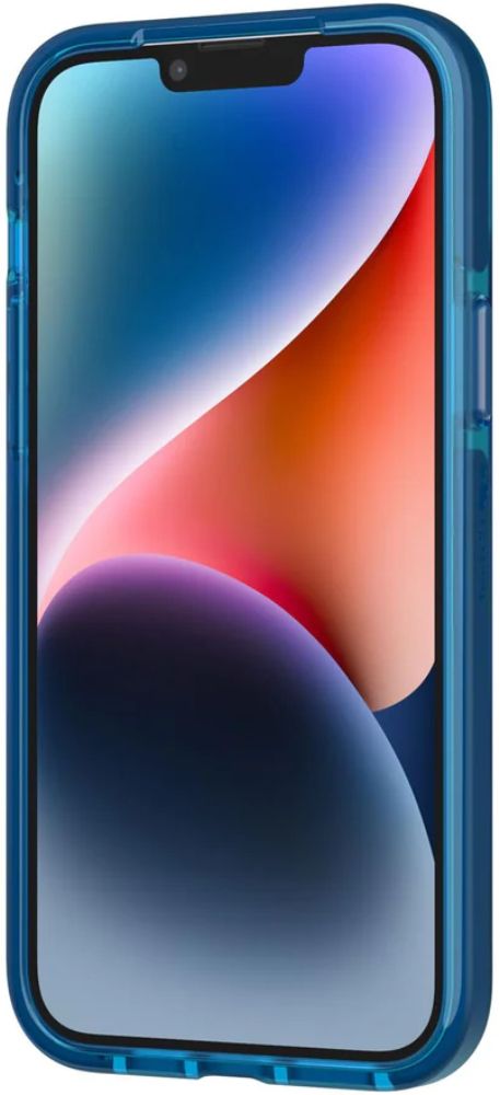 Tech21 EvoCheck Series Gel Phone Case with Magsafe for iPhone 14 Plus - Classic Blue - Like New by Tech21 - Refurbished - Like New condition - Image 6