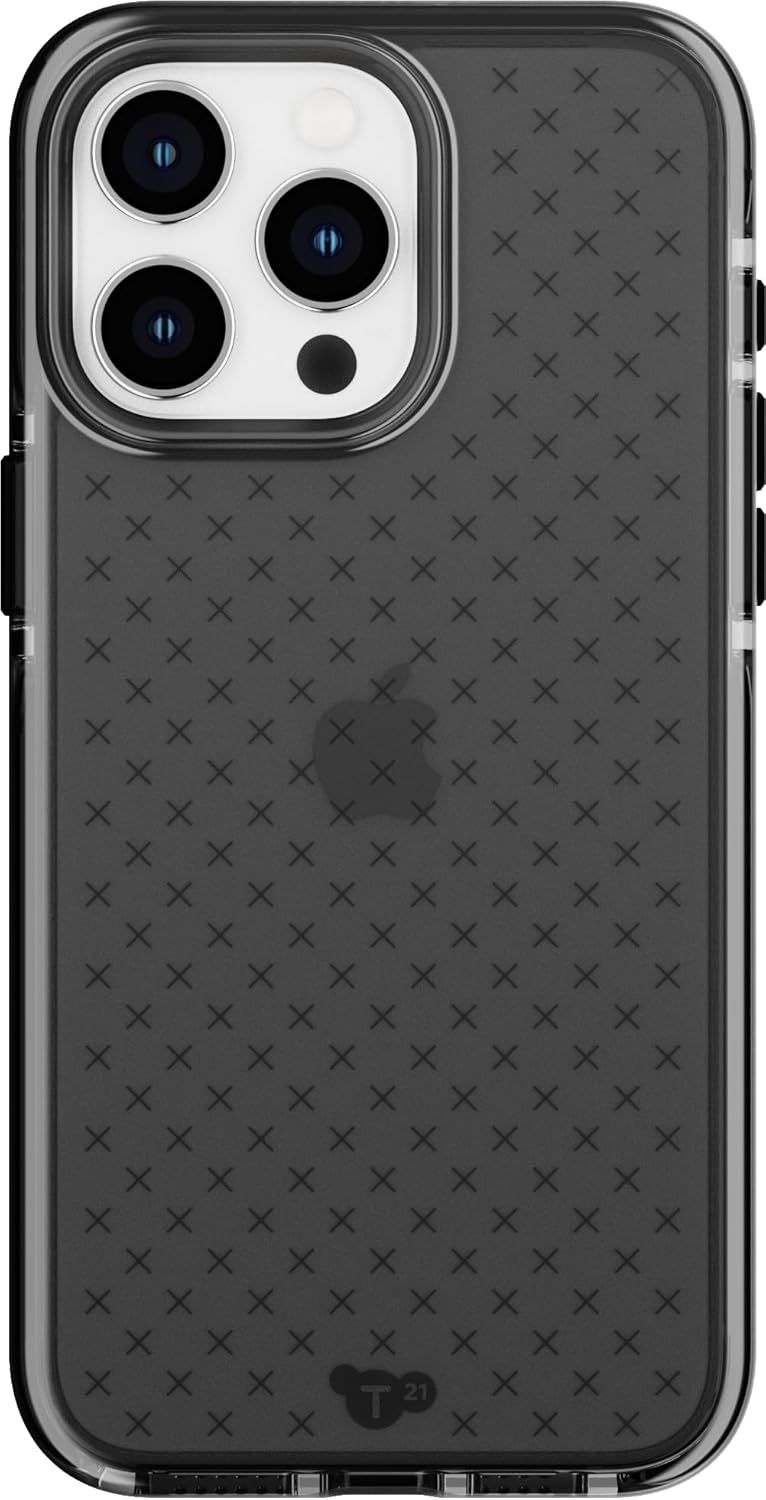 Tech21 EvoCheck Series Phone Case for iPhone 15 Pro Max - Smokey Black by Tech21 - Refurbished - Very Good condition - Image 2
