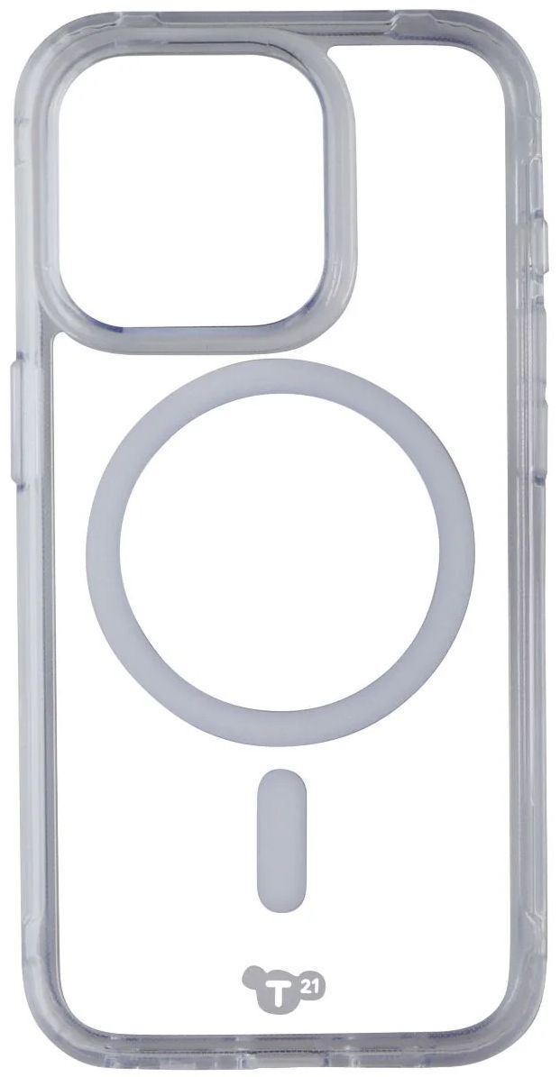 Tech21 EvoCheck Series Phone Case with MagSafe for iPhone 15 Pro - Clear by Tech21 - Refurbished - Very Good condition - US$10.43