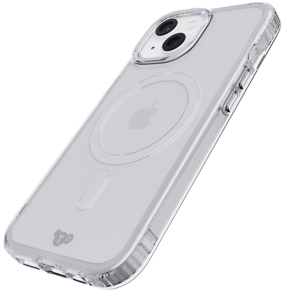 Tech21 Evo Clear MagSafe Phone Case for iPhone 15 - Clear by Tech21 - Image 3
