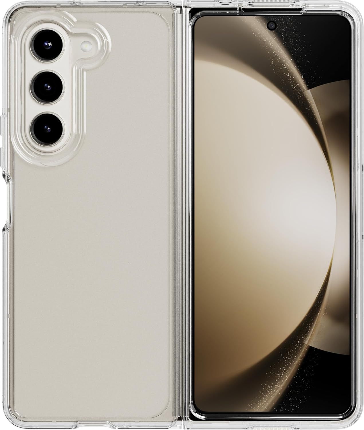 Tech21 EvoClear Phone Case for Samsung Galaxy Z Fold5 - Clear by Tech21 - Refurbished - Premium condition - US$8.78