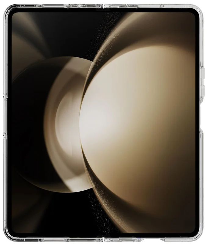 Tech21 EvoClear Phone Case for Samsung Galaxy Z Fold5 - Clear by Tech21 - Image 2