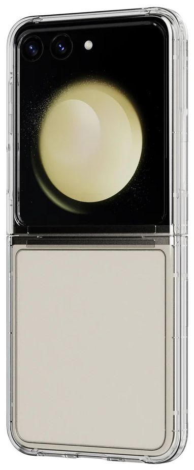 Tech21 EvoClear Series Phone Case for Samsung Galaxy Z Flip5 - Clear by Tech21 - Image 3