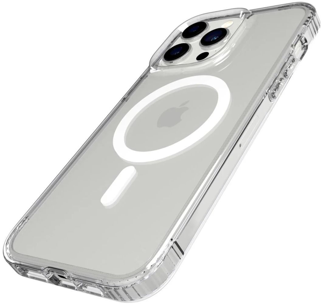 Tech21 EvoClear Series Phone Case with MagSafe for iPhone 14 Pro Max - Clear - Very Good by Tech21 - Refurbished - Very Good condition - Image 6