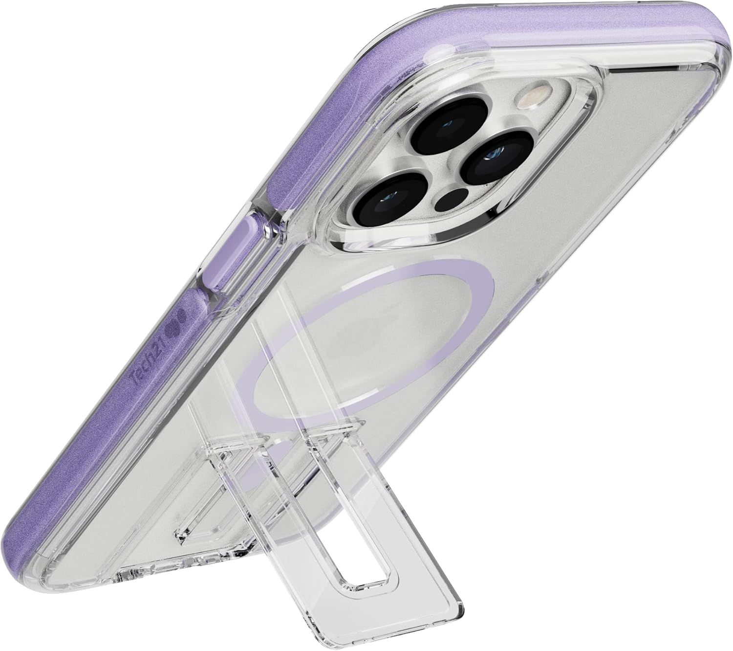 Tech21 Evo Crystal Kick Series Phone Case for MagSafe for Apple iPhone 14 Pro - Lilac by Tech21 - Refurbished - Very Good condition - Image 3