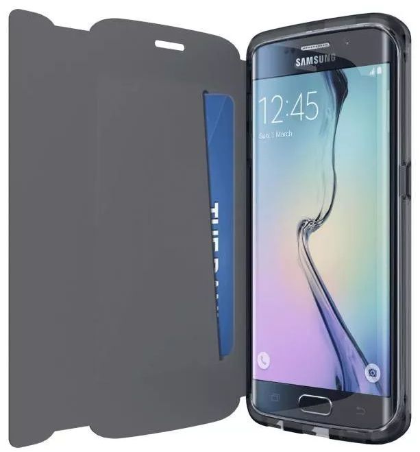 Tech21 Evo Frame Wallet Phone Case for Galaxy S6 Edge - Black by Tech21 - Refurbished - Brand New condition - US$20.98