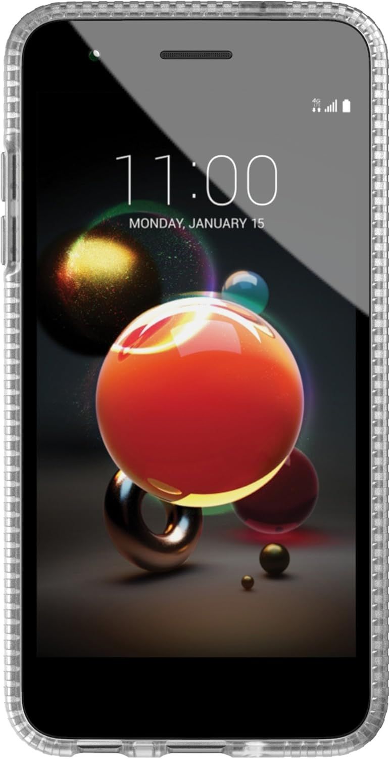 Tech21 Evo Shell Phone Case for LG K8+ (2018) - Frost Clear by Tech21 - Image 2