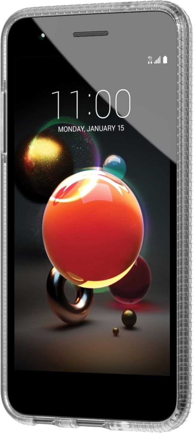 Tech21 Evo Shell Phone Case for LG K8+ (2018) - Frost Clear by Tech21 - Image 4