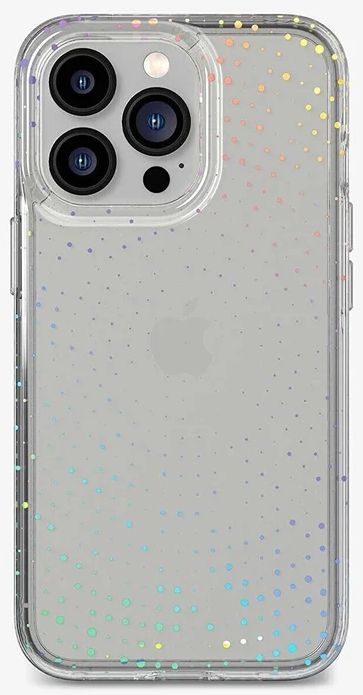 Tech21 Evo Sparkle Phone Case for iPhone 14 Pro - Radiant by Tech21 - Refurbished - Good condition - US$19.99