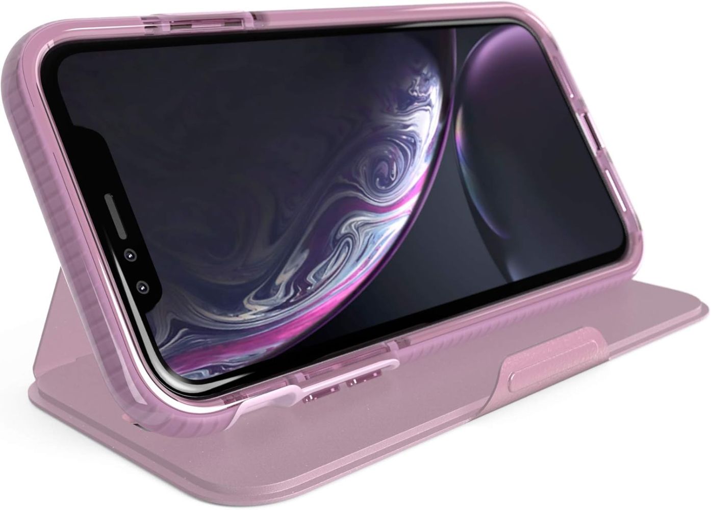 Tech21 EvoWallet Phone Case for Apple iPhone XR - Orchid by Tech21 - Image 6