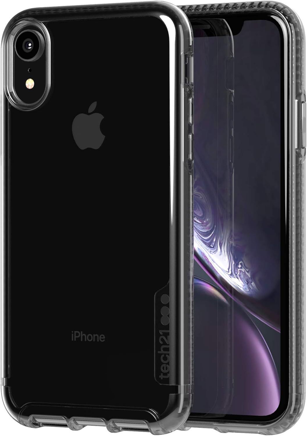 Tech21 Protective Pure Tint Phone Case for iPhone XR - Carbon by Tech21 - Image 2
