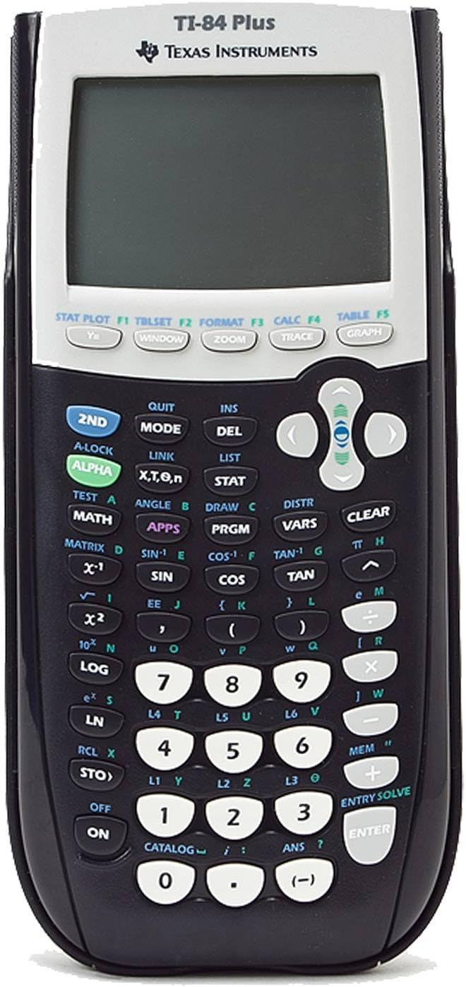 Texas Instruments TI-84 Plus Graphics Graphing Calculator - Black by Texas Instruments - Refurbished - Very Good condition - US$71.48